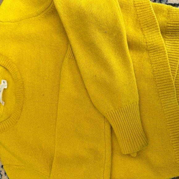 A.L.C. Ford Crossover Cropped Sweater in Yellow - Picture 5 of 5